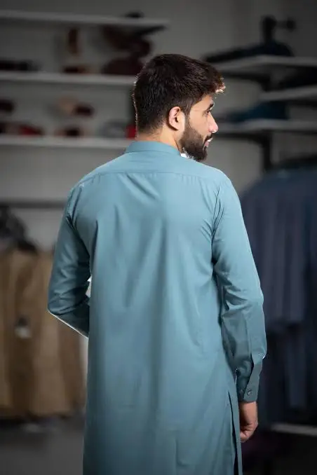 Premium Wash & Wear – Cadet Blue - Image 2
